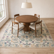 Dining room | the rug shown in a dining room