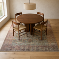 Dining room | the rug shown in a dining room