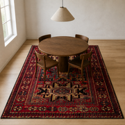 Dining room | the rug shown in a dining room