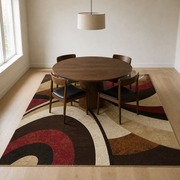 Dining room | the rug shown in a dining room