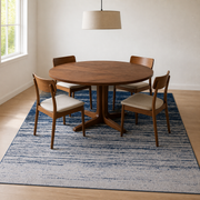 Dining room | the rug shown in a dining room