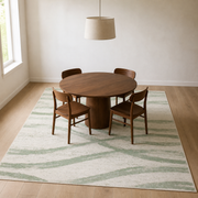 Dining room | the rug shown in a dining room