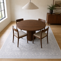 Dining room | the rug shown in a dining room