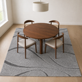 Dining room | the rug shown in a dining room