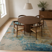 Dining room | the rug shown in a dining room