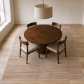 Dining room | the rug shown in a dining room