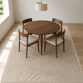 Dining room | the rug shown in a dining room