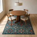 Dining room | the rug shown in a dining room