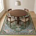 Dining room | the rug shown in a dining room