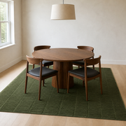 Dining room | the rug shown in a dining room