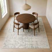 Dining room | the rug shown in a dining room