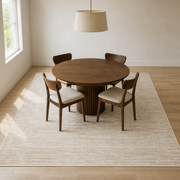 Dining room | the rug shown in a dining room