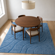 Dining room | the rug shown in a dining room