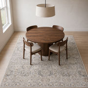Dining room | the rug shown in a dining room