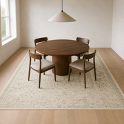 Dining room | the rug shown in a dining room