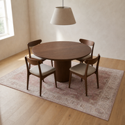 Dining room | the rug shown in a dining room