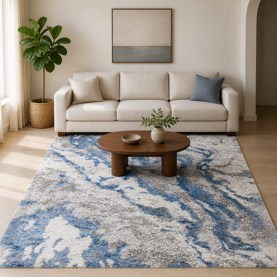 Living room | the rug shown in a living room
