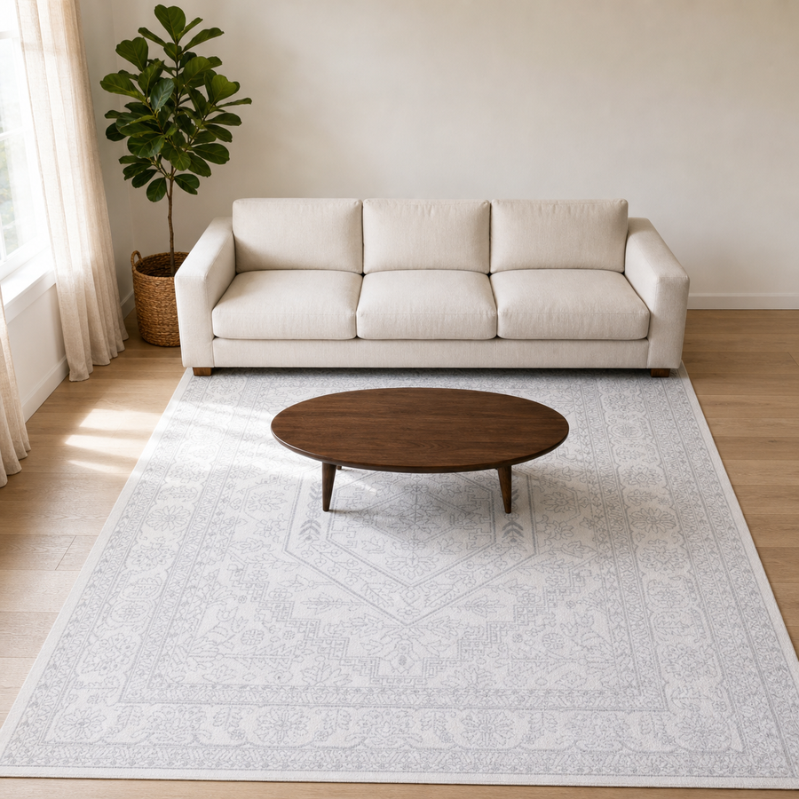 Living room | the rug shown in a living room
