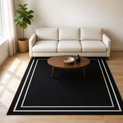 Living room | the rug shown in a living room