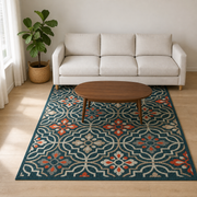 Living room | the rug shown in a living room