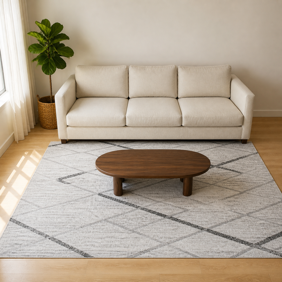Living room | the rug shown in a living room