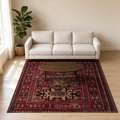 Living room | the rug shown in a living room