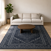 Living room | the rug shown in a living room