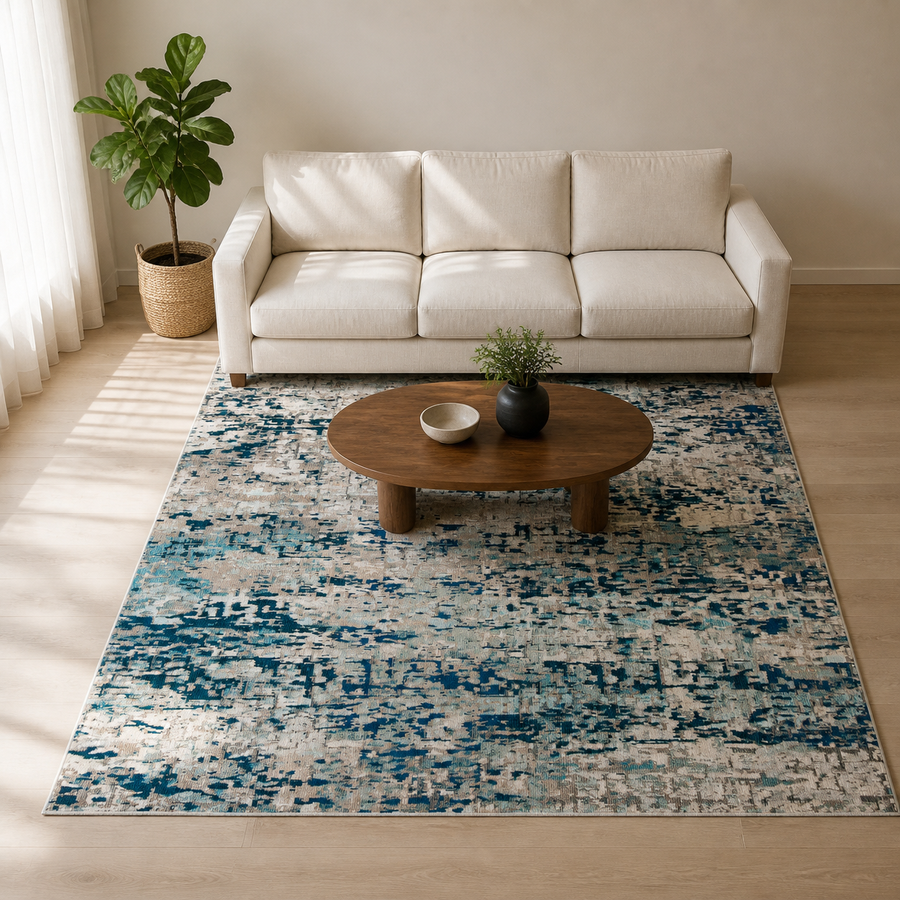 Living room | the rug shown in a living room