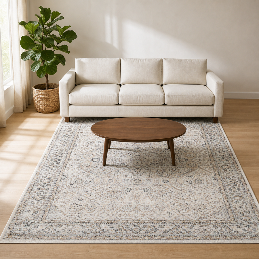 Living room | the rug shown in a living room