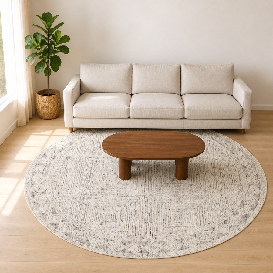 Living room | the rug shown in a living room