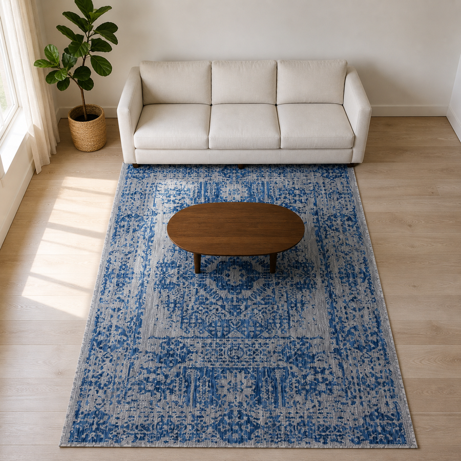 Living room | the rug shown in a living room