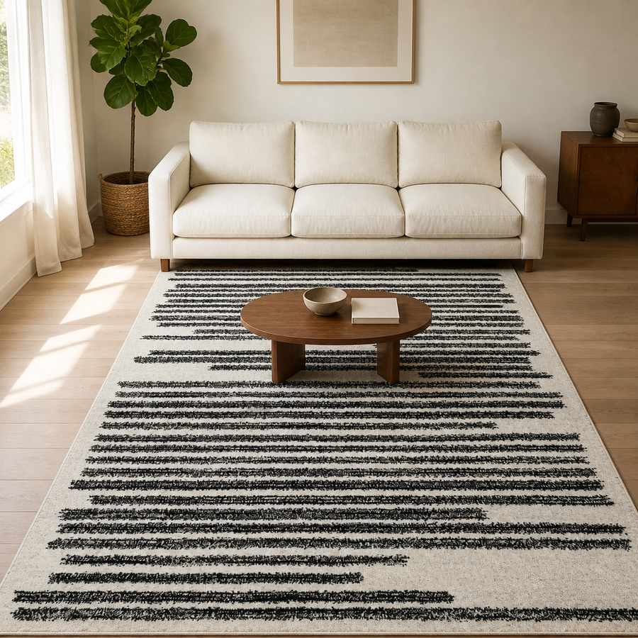Living room | the rug shown in a living room