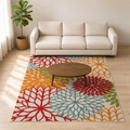Living room | the rug shown in a living room