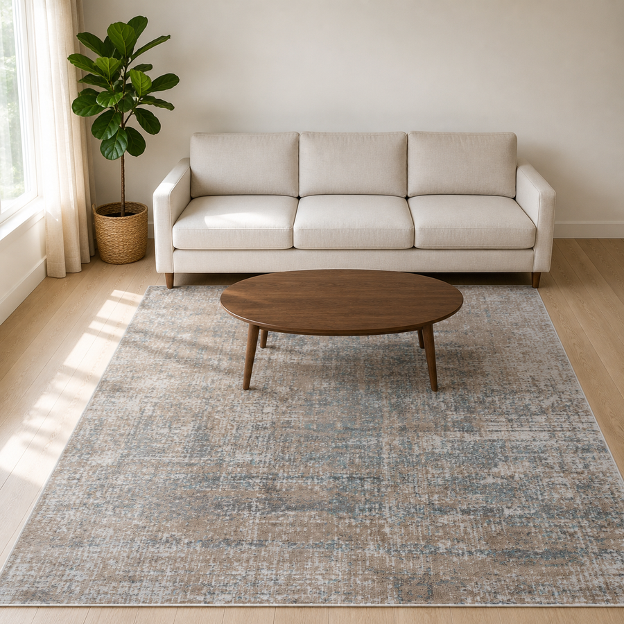 Living room | the rug shown in a living room