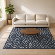 Living room | the rug shown in a living room