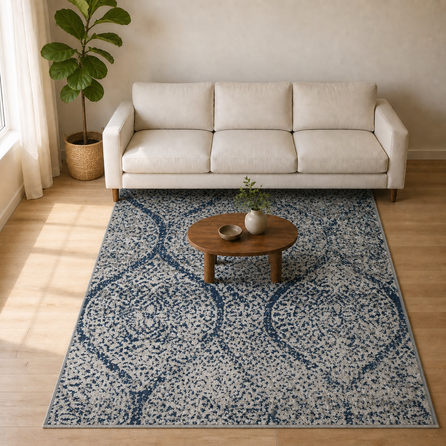 Living room | the rug shown in a living room