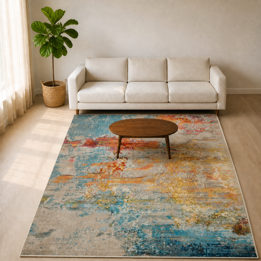 Living room | the rug shown in a living room