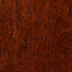 Round Pub Table in Cherry Manufactured Wood with Pedestal Base