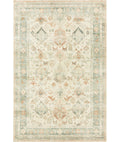 Full rug | the whole rug flat, showing all four edges, no furniture