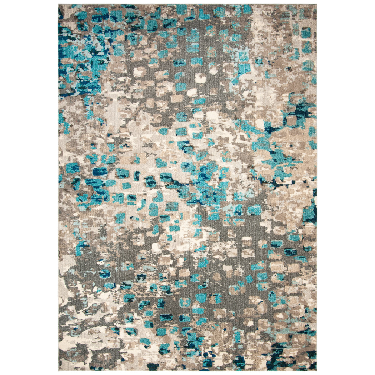 Full rug | the whole rug flat on a plain backdrop, no furniture