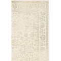 Full rug | the rug flat on a plain backdrop, pattern and border in frame, no furniture