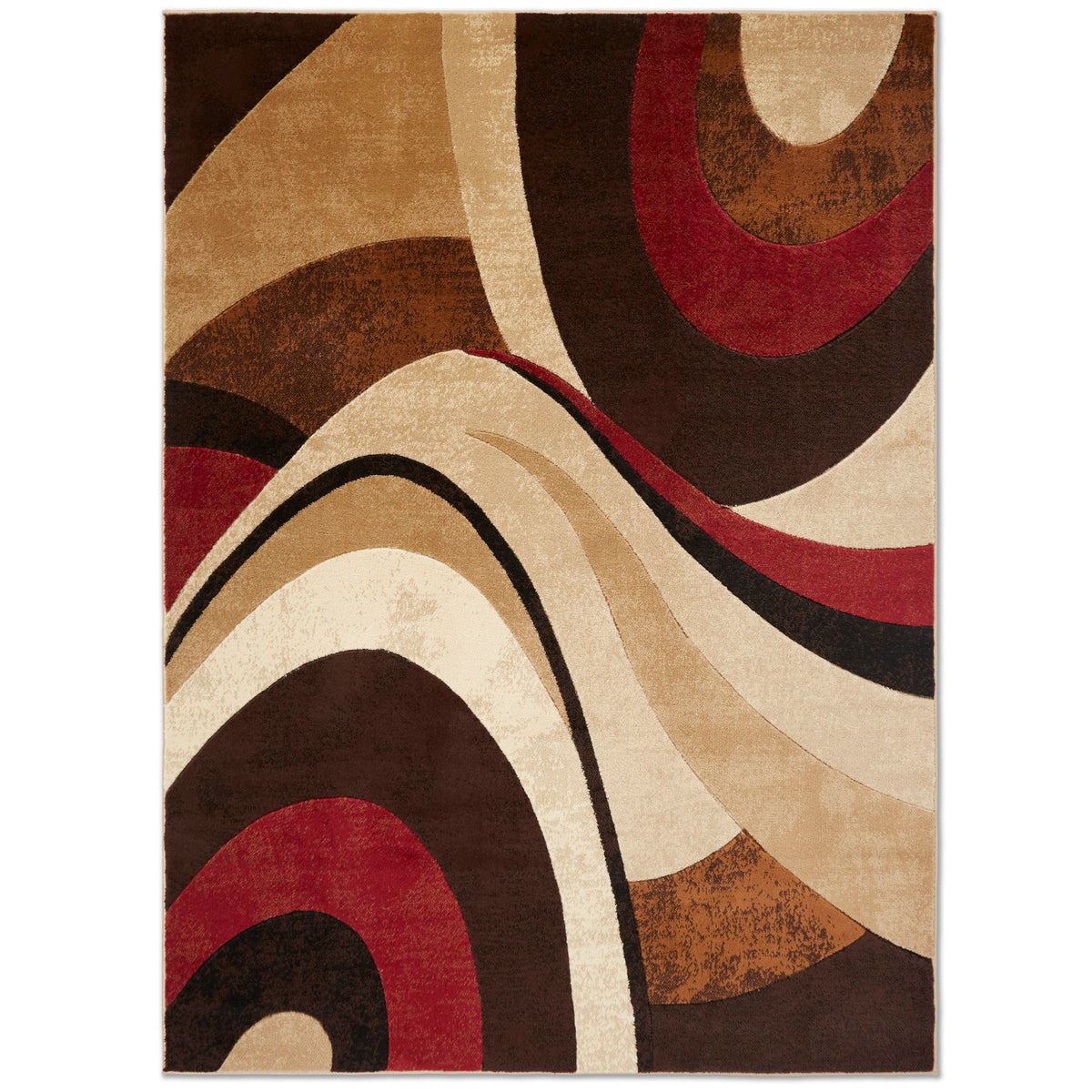 Full rug | the whole rug flat on a plain backdrop, no furniture