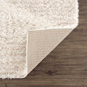 Folded corner | one corner turned back to show the backing and weave