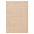 Full rug | llugwy pale natural jute area rug, flat weave