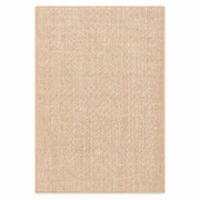Full rug | llugwy pale natural jute area rug, flat weave