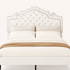 Grevane Scalasaig Velvet Tufted Headboard - image 5
