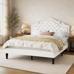 Grevane Scalasaig Velvet Tufted Headboard - image 2