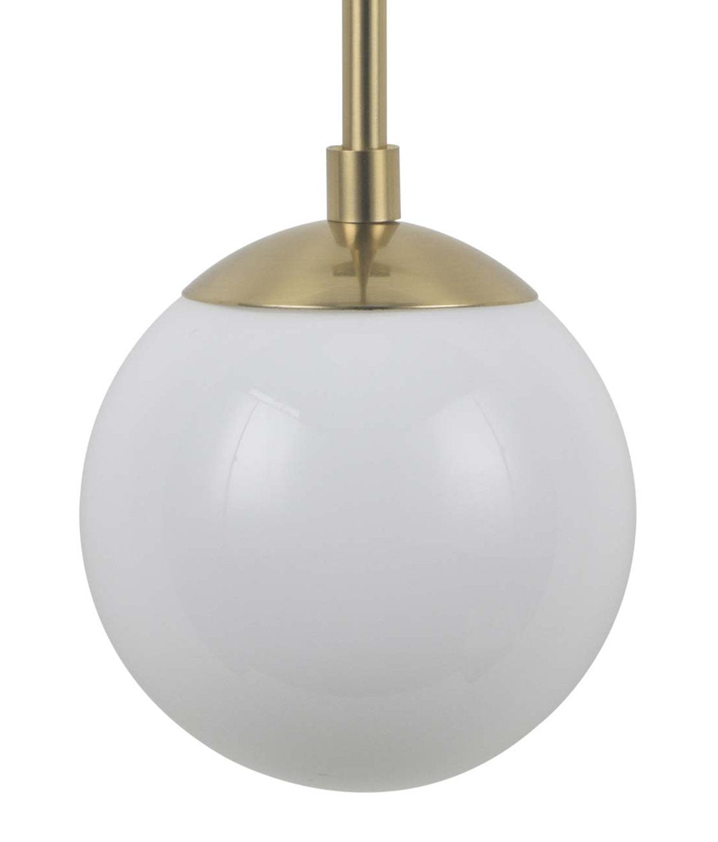 Sconce, 2 Lights with Opal Glass Shades