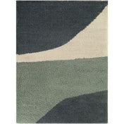 Shag Area Rug, 7'10" x 10' in Charcoal