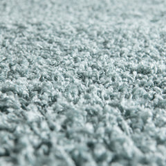 Shag Area Rug, 9 x 12 ft, Slate Blue with Polypropylene